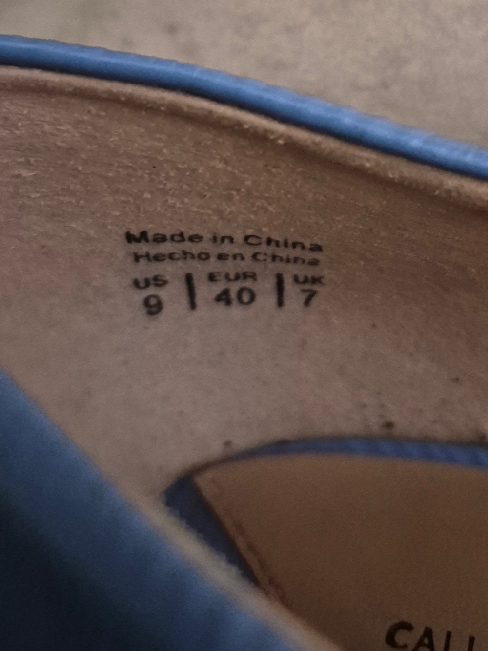 Call It Spring Blue Heels - Picture 4 of 6